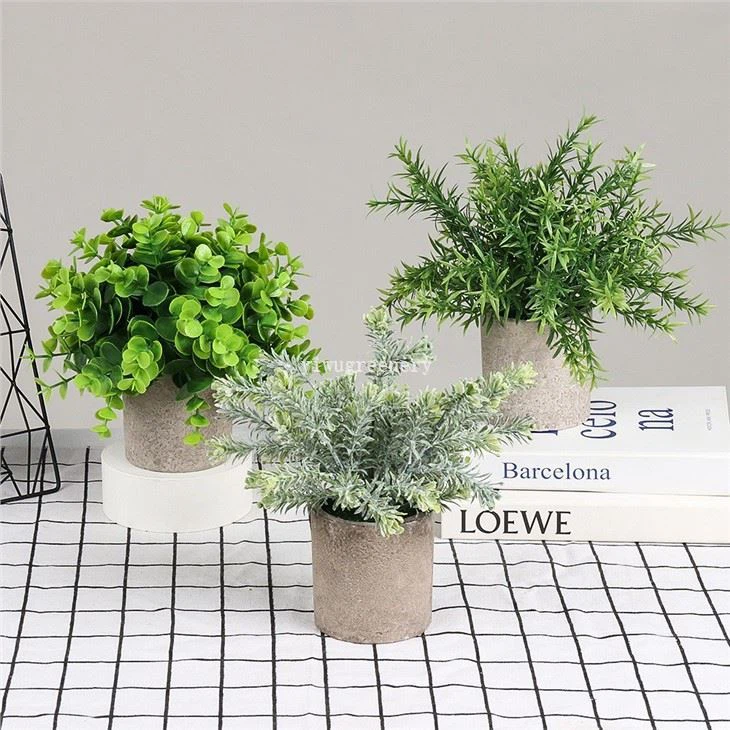 Small artificial plants for Home decor